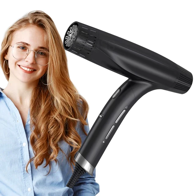 straighten hair with blow dryer