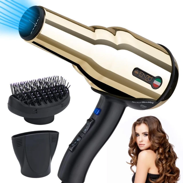 how to use a hair dryer brush