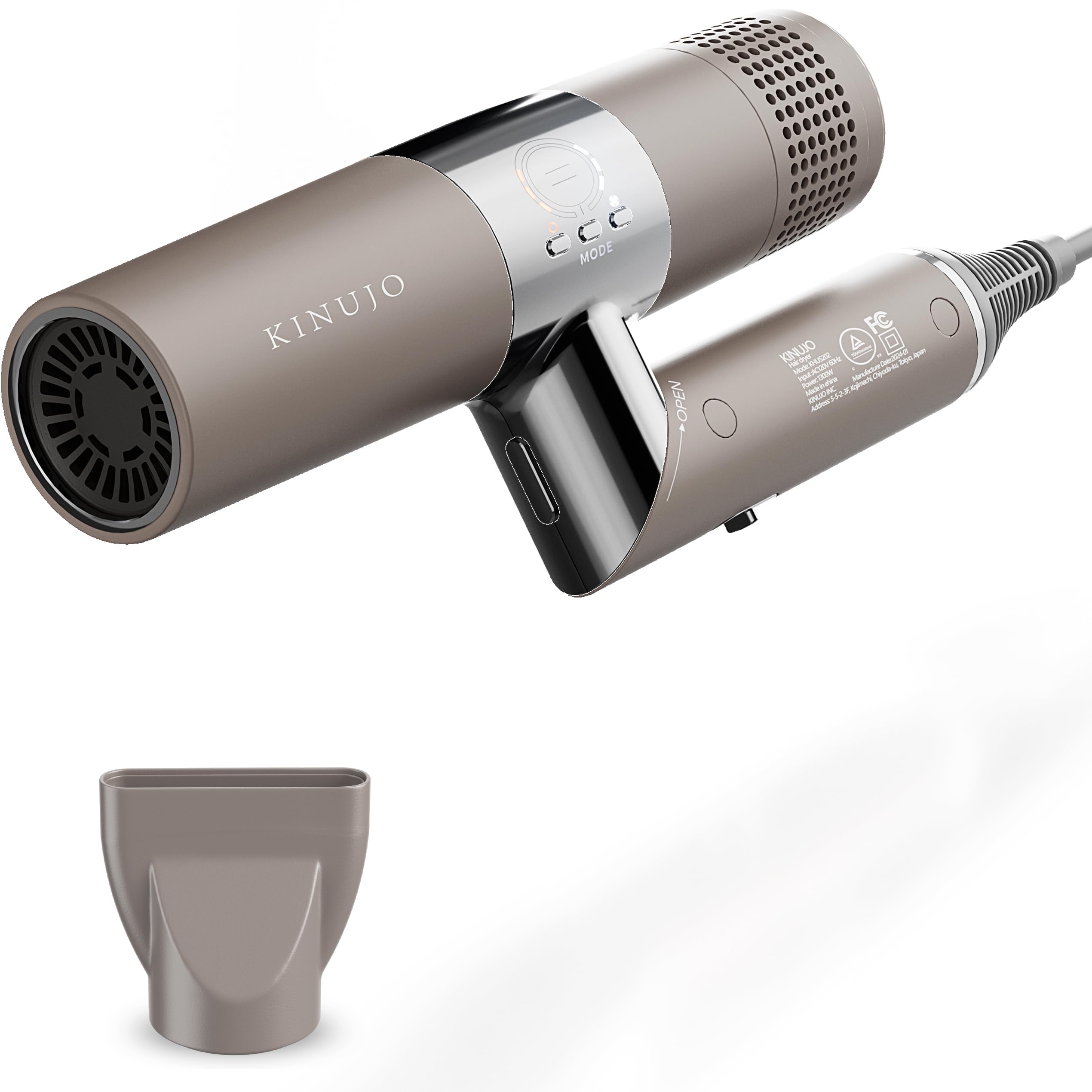 kinujo hair dryer