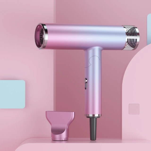 a hair dryer