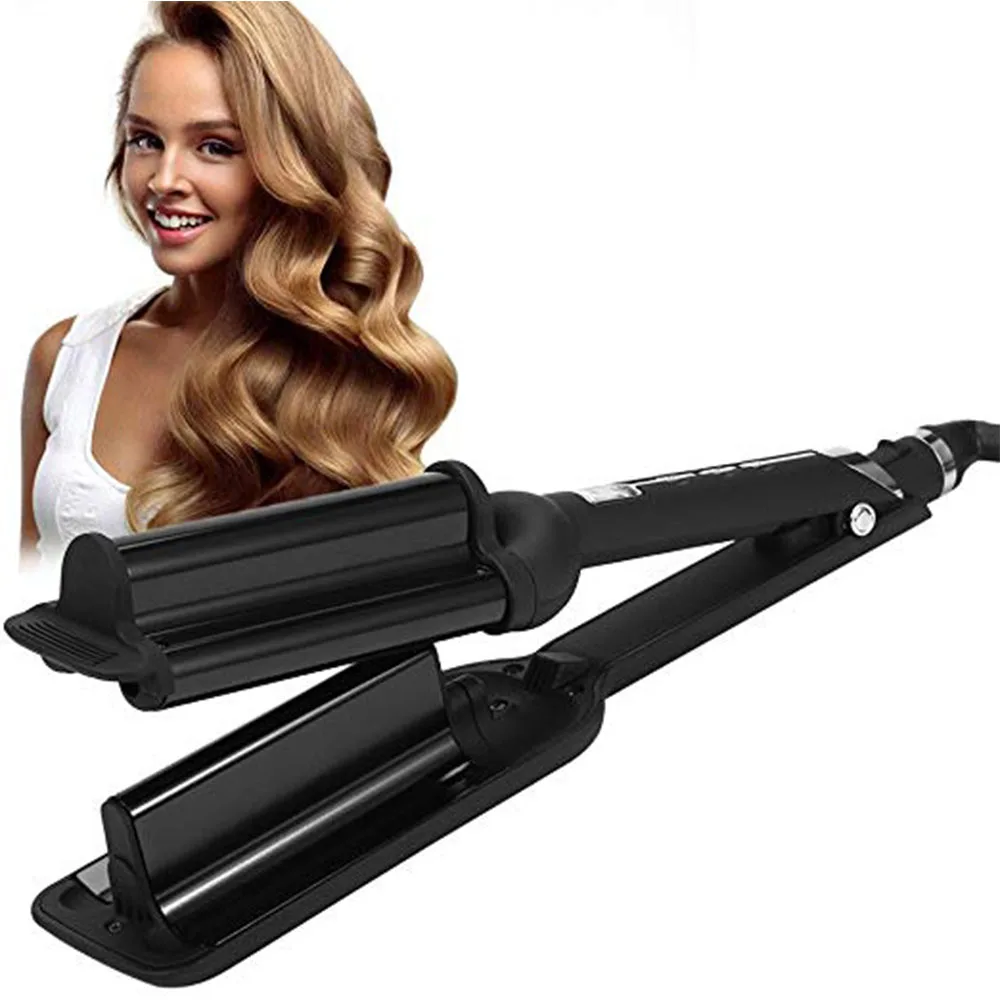 big barrel curling iron