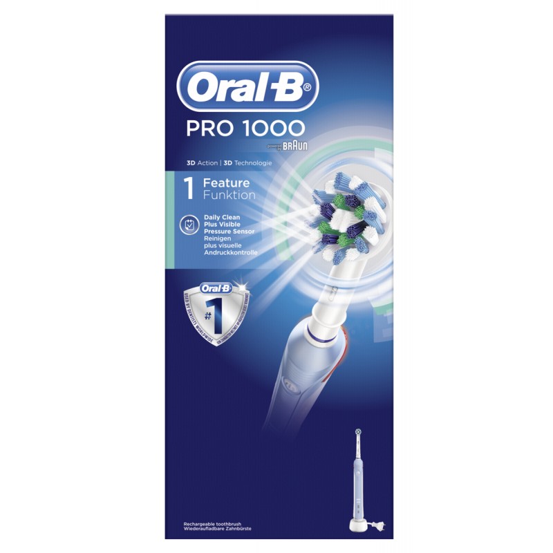 oral b pro 1000 electric toothbrush