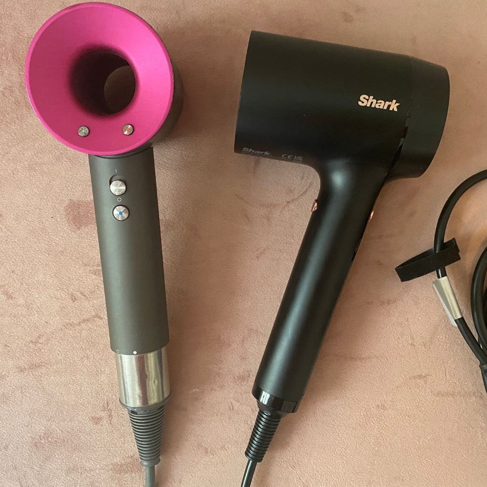 dyson hair dryer vs shark