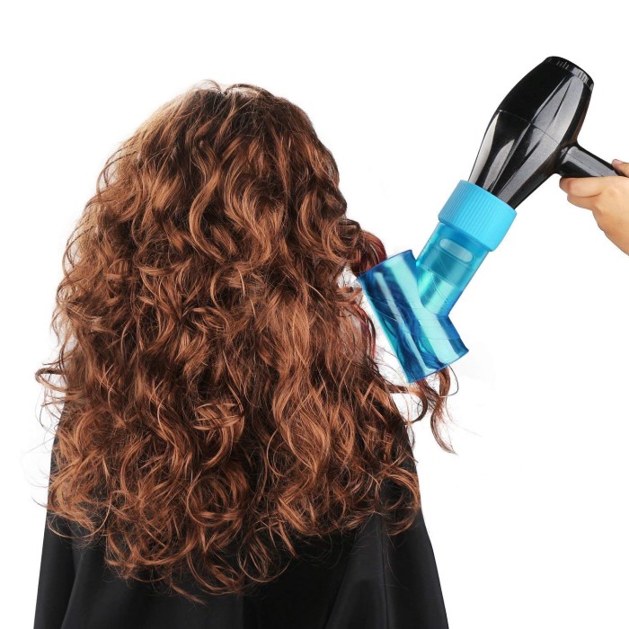 how to curl hair with blow dryer