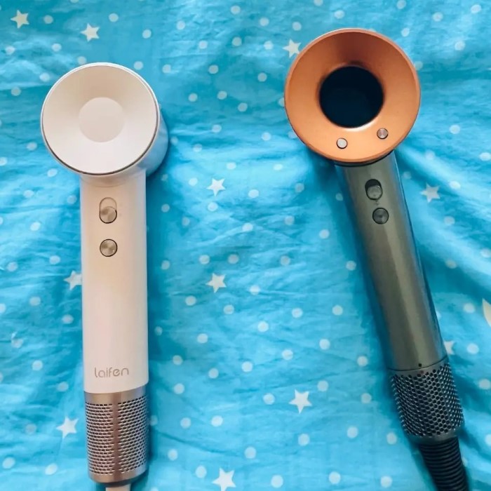 laifen hair dryer vs dyson