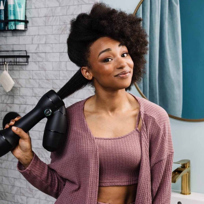 how to curl hair with blow dryer