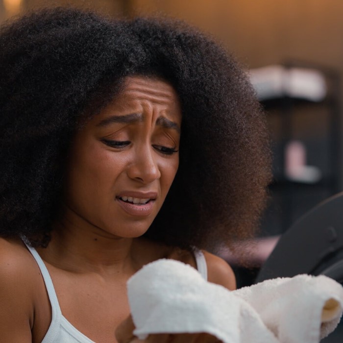 hair dryer smells like burning
