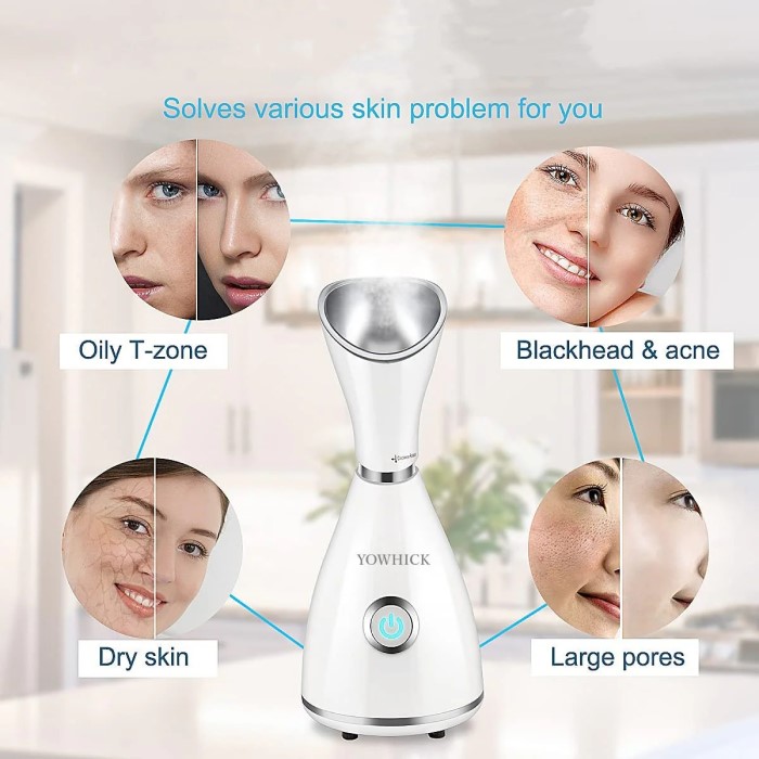 nano ionic facial steamer
