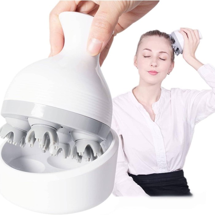 electric scalp massager for hair growth