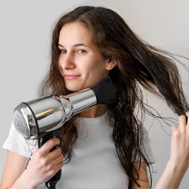 hair dryer temperature range