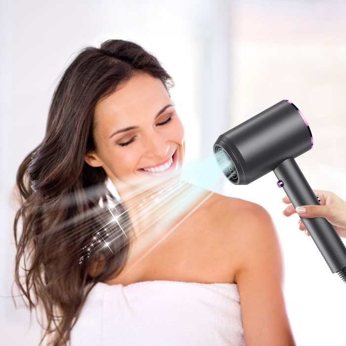hair dryer temperature range