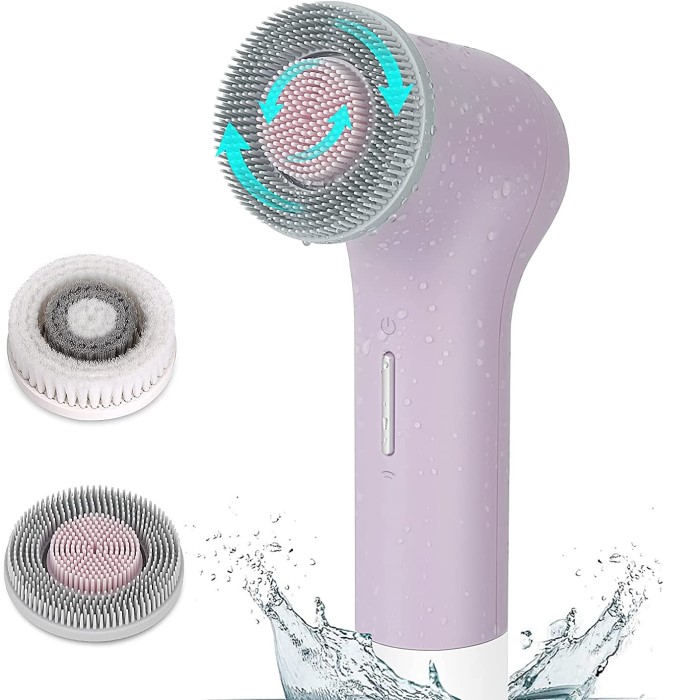 electric facial cleansing brush