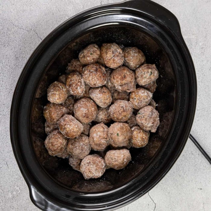 how long do frozen meatballs take in the crockpot
