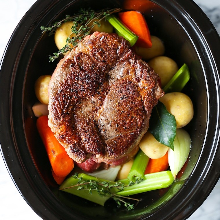 how long to cook roast in crockpot