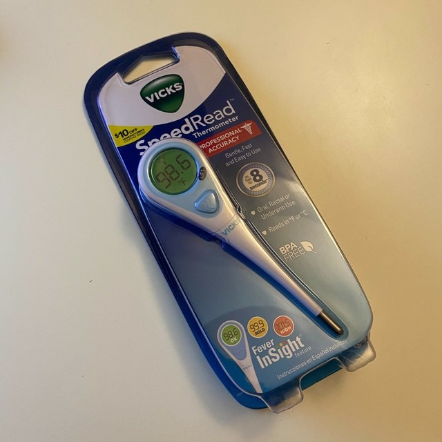 vicks speedread digital thermometer