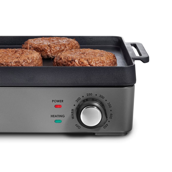 electric cast iron griddle