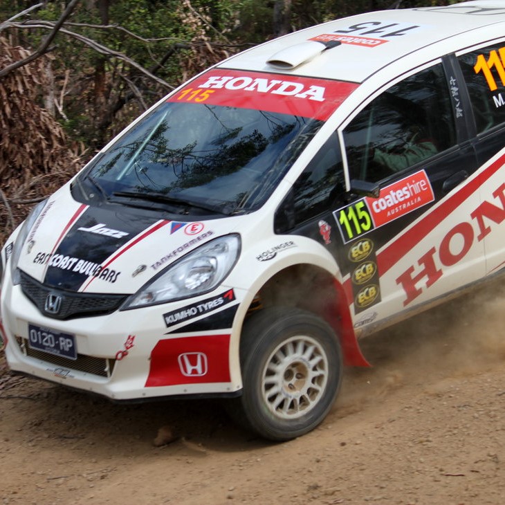 Honda Fit Rally Car